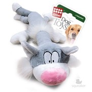 Фото GiGwi Игрушка для собак Кот с пищалкой