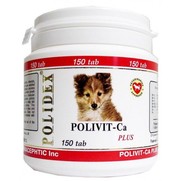 Фото Polidex Polivit-Ca plus Полидекс Поливит-Кальций плюс витаминный комплекс с кальцием для собак
