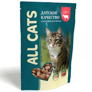 Фото All Cats Консервы для кошек Говядина в соусе