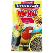 Фото Vitakraft Menu Витакрафт Меню Основной корм для средних попугаев