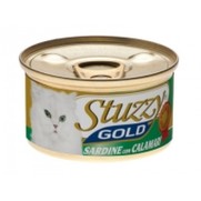 Фото Stuzzy Cat Gold Штуззи консервы для кошек кусочки сардин с кальмарами в собственном соку