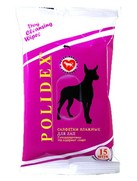 Фото Polidex влажные салфетки для лап для собак и кошек
