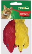 Фото Триол Набор для кошек Мышь цветная 10см