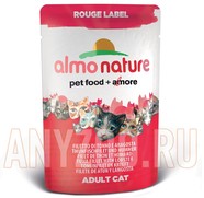 Фото Almo Nature Rouge label пауч для кошек с Тунцом и Лобстером