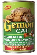 Фото Gemon - Гемон консервы для кошек кролик/дичь