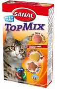 Фото Sanal TopMix - Санал витамины для кошек ТопМикс(Говядина+курица+лосось)
