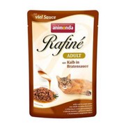 Фото Animonda Rafine Soupe Adult пауч для кошек телятина в жареном соусе