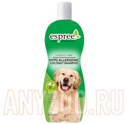 Фото Espree Hypo-Allergenic Coconut Shampoo гипоаллергенный шампунь для собак и кошек с кокосом Без слез