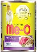 Фото Me-O Cat Seafood консервы для кошек Морепродукты