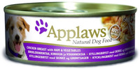 Фото Applaws Dog Chicken, Ham & Veg консервы для собак курица,ветчина и овощи