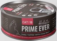 Фото Prime Ever консервы для окшек Тунец с крабами в желе 