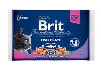 Фото Brit Premium Паучи для кошек Рыбная тарелка