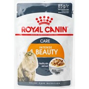 Фото Royal Canin Intense Beauty Консервы для кошек с чувствительной кожей и проблемной шерстью в желе
