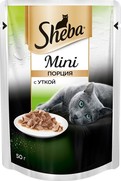 Фото Sheba mini Шеба мини паучи для кошек Порция с уткой