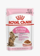Фото Royal Canin Kitten Sterelised - Киттен Стерилайзд консервы в желе для котят
