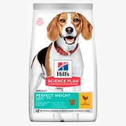Фото Hill's SP Perfect Weight Medium Сухой корм для собак средних пород, склонных к набору вес
