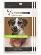 Фото Nordic Deer лакомство для собак ухо говьяжье