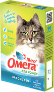 Фото Омега Neo мультивитаминное лакомство для кошек с ржаным солодом 