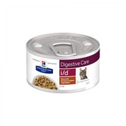Фото Hill's PD I/D консервы для кошек рагу при заболеваниях ЖКТ Курица