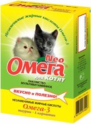 Фото Омега Neo мультивитаминное лакомство для котят и кошекТаурин/L-карнитин