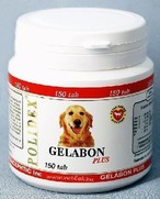 Фото Polidex Gelabon Plus Полидекс Гелабон+ Минеральный комплекс при заболеваниях суставов, костей собак