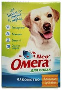 Фото Омега Neo мультивитаминное лакомство для собак с глюкозамином и коллагеном 