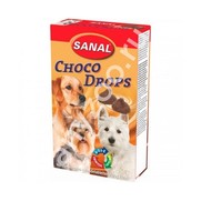 Фото Sanal Choko Drops Санал Шоколадные дропсы с витаминами A, C, D, E