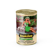 Фото Brooksfield Adult Dog консервированный корм для собак говядина с уткой и рисом