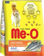 Фото Me-O cat food mackerel сухой корм для кошек Скумбрия