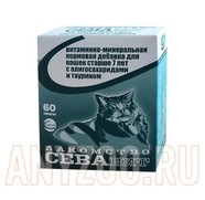 Фото Ceva Витаминно-минеральная кормовая добавка для кошек старше 7 лет с олигосахаридами и таурином