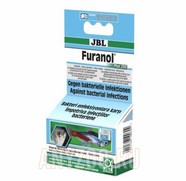 Фото JBL Furanol Plus 250 Препарат от внутренних и внешних бактериальных инфекций, 20 табл. на 500л воды