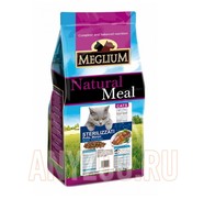 Фото Meglium Neutered Меглиум сухой корм для стерилизованных кошек курица,рыба