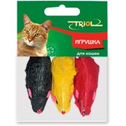 Фото Триол Набор для кошек Мышь цветная 3шт