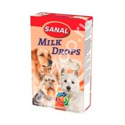 Фото Sanal Milk Drops Санал Молочные дропсы с витаминами A, C, D, E