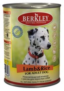 Фото Berkley Lamb & Rice Adult Dog Беркли консервы для собак Ягненок с рисом