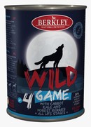 Фото Berkley Wild №4 Беркли консервы для собак Дичь с морковью,капустой и лесными ягодами