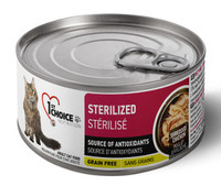 Фото 1st Choice Sterilized консервы для кошек Курица с сардинами