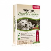 Фото Sentry Natural Defense Сентру Нейчерал Капли для собак и щенков от 18кг от блох и клещей