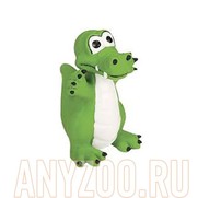 Фото Beeztees 620820 Игрушка для собак Зеленый крокодил, латекс 12см