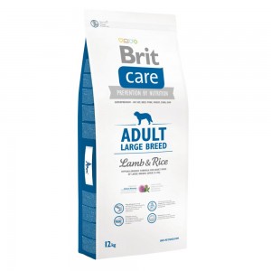Купить Brit Care Adult Large Breed  - Брит корм для взрослых собак крупных пород (ягненок и рис) 