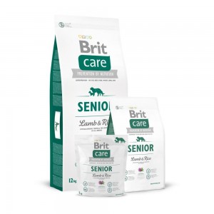 Купить Brit Care Senior All Breed Lamb & Rice - Брит сухой корм для пожилых собак всех пород 