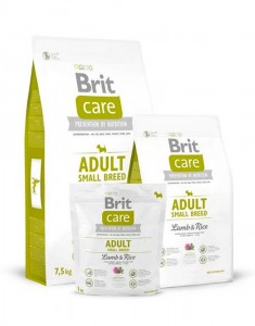 Купить Brit Care Adult Small Breed Lamb & Rice - Брит для собак мелких пород (ягненок и рис) 