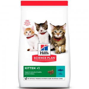 Купить Hill`s SP Kitten Tuna Сухой корм с тунцом для котят 