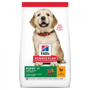 Купить Hill`s SP Puppy Large Breed Сухой корм для щенков крупных пород с курицей 