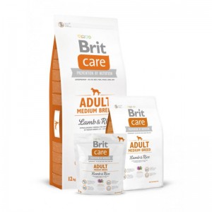Купить Brit Care Adult Medium Breed Lamb & Rice - Брит для средних пород собак (ягненок и рис) 