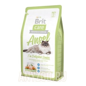 Купить Brit Care Cat Angel Delighted Senior сухой корм для пожилых кошек 