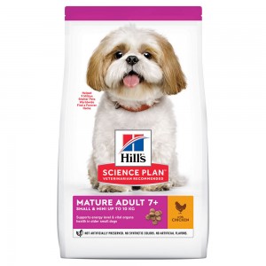 Купить Hill`s SP Mature Adult 7+ Mini Сухой корм с курицей для собак мелких пород старше 7 лет 