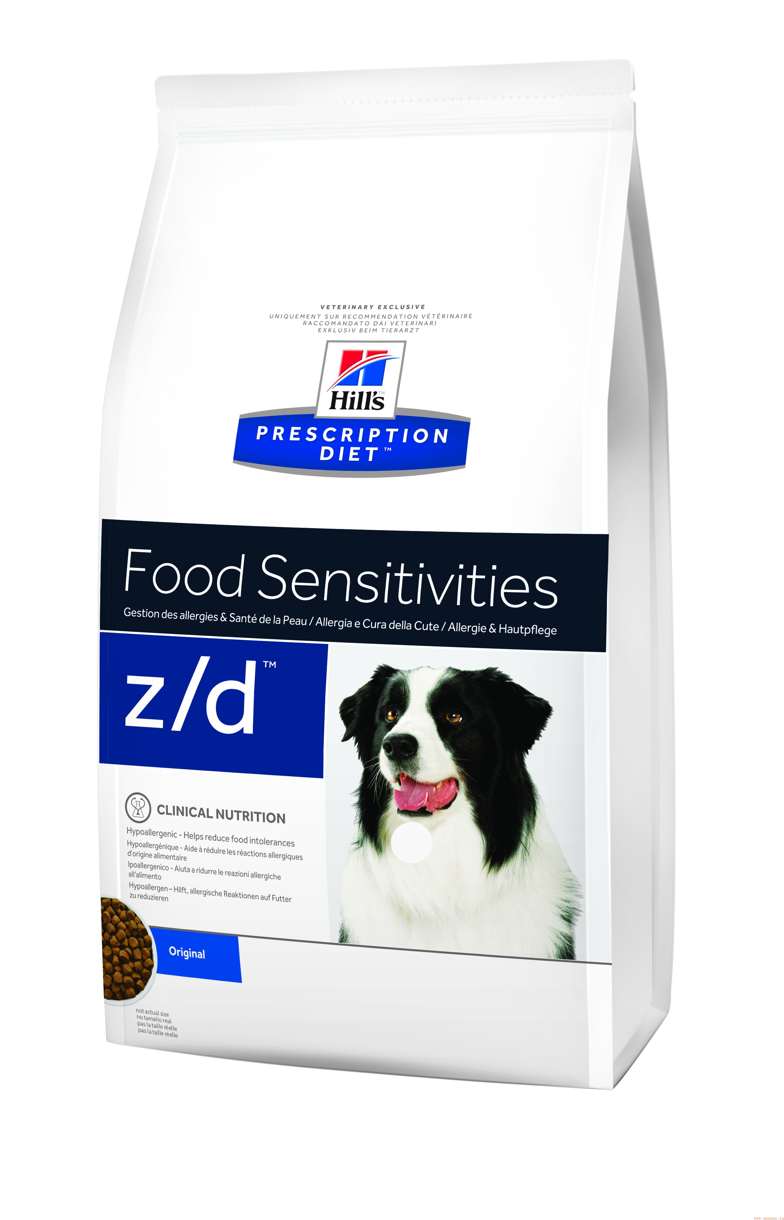 Купить Hill`s PD Z/D Сухой корм для собак при аллергиях на пищу 
