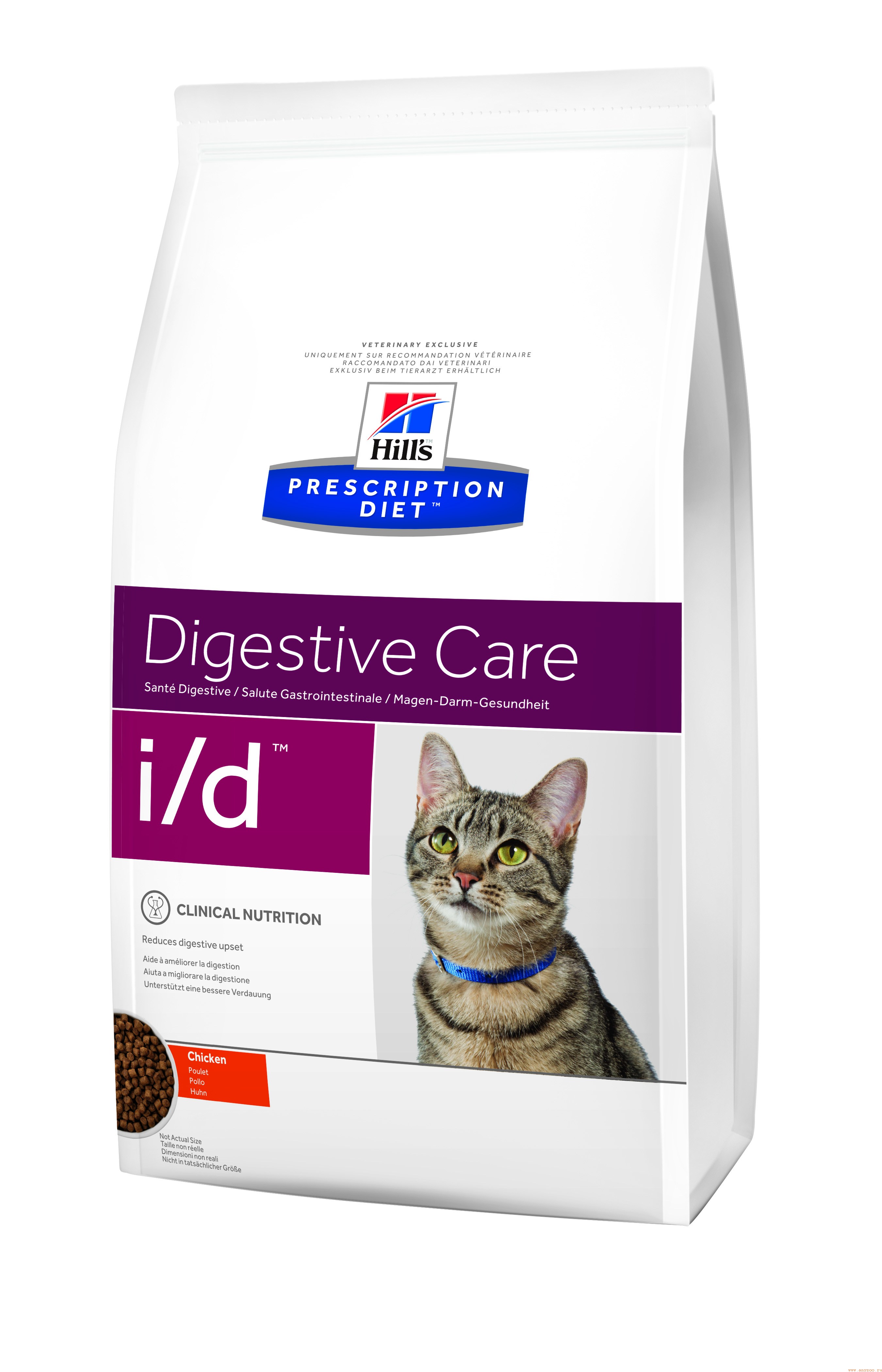 Купить Hill`s PD I/D Сухой корм при заболеваниях ЖКТ для кошек 