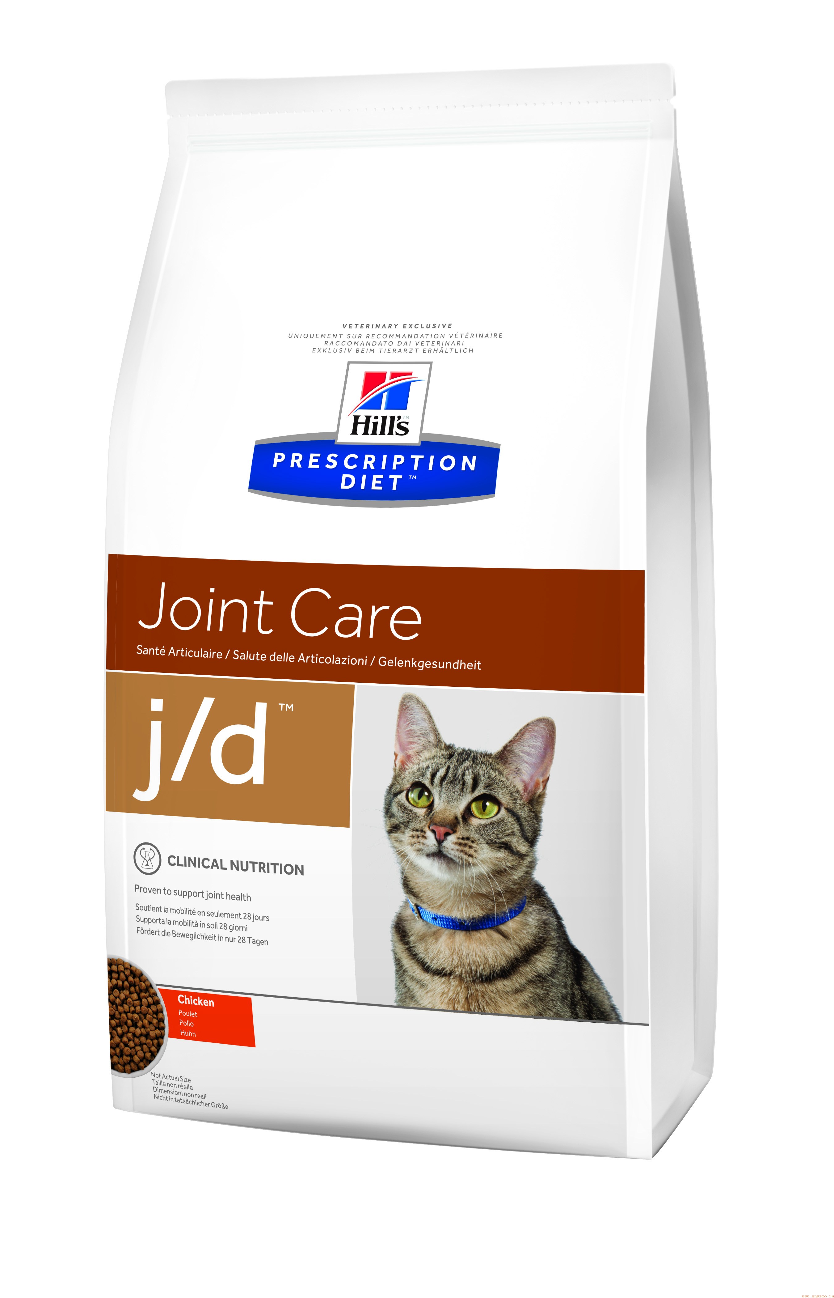 Купить Hill`s PD J/D Сухой корм при заболеваниях суставов для кошек 